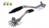 Ravi Platinum Serie - Brosse à vaisselle - Argent - Poignée ergonomique - Multicolore