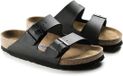 Birkenstock Arizona Birko-Flor Slippers Senior Zwart Maat 44
