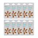 Power One Zinc p312 hoortoestel batterij, 60 stuks pack