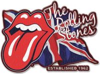 Rock Off The Rolling Stones Lick The Flag Patch