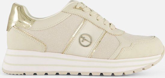 Tamaris Essential Sneakers beige Textiel - Dames