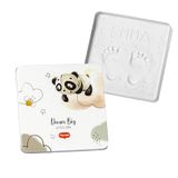 Tiny Love Magische box vierkant, Herinneringsdoos, Baby klei handafdruk en voetafdruk kit, Dermatologisch getest, Alles-in-1 kit, Decoratie voor de kinderkamer, Babyshower cadeau, Tiny Creations