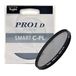 Kenko PRO1D SMART C-PL filtre polarisant 49 mm pour réglage du contraste et de la couleur, profil bas