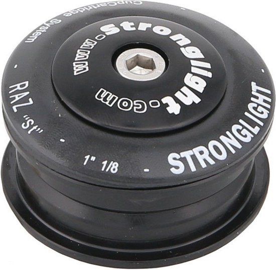 Stronglight RAZ Steel Voorvork - 1 1/8 inch - Zwart - Mountainbike