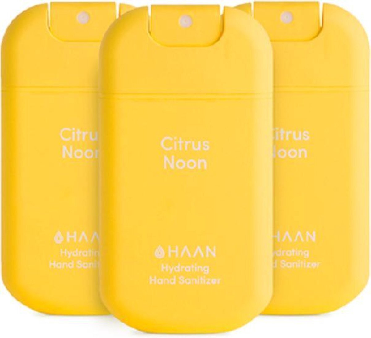 Haan - Handzeep - Desinfecterend - 3-Pack Citrus Noon Spray 30ml - Navulbaar