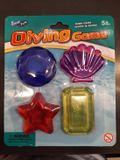 Swim&Fun Duik schelpen 4 stuks op kaart