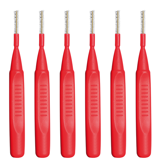 Everbright PRO Interdentaal Rager 0.5 mm rood - 6 stuks
