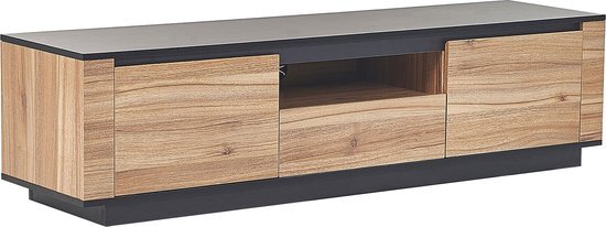 BILLINGS - TV-meubel - Lichte houtkleur - Vezelplaat