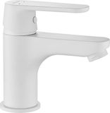 Kuchinox BADLAND Wastafelmengkraan Kleine DIMA mengkraan voor badkamers, wit + click-clack