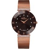 Bellevue Dameshorloge F.104 Roze Metaal 26 mm