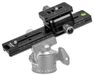 Merkloos Snelspanklem camerarail - 180 mm - Nodal schuifrail - Dubbele zwaluwstaart - Arca Swiss