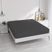 Hoeslaken Elegant Hoeslaken, 35 cm, Donkergrijs, Tweepersoonsbed Maxi