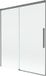 Mexen Rox paroi de douche en deux parties coulissant 140 x 150 cm, transparent, gun metal