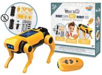 Buki Robot hond - Constructie - Techniek - Afstandsbediening - Zonne-energie - Educatief speelgoed