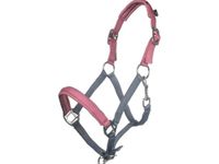HKM Barnie Halster Smokey Blue/Pink Pony
