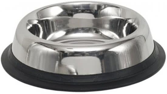 Nobby Voerbak RVS - Kat - Antislip - 15,5 cm - 12 x 250 ml
