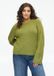 s.Oliver Pull en maille Femme Coton Manches longues guacamole Coupe Regular Automne/Hiver 2026