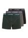 JACK & JONES Boxershorts 'JACSOHO' gris chiné / pin / noir / blanc
