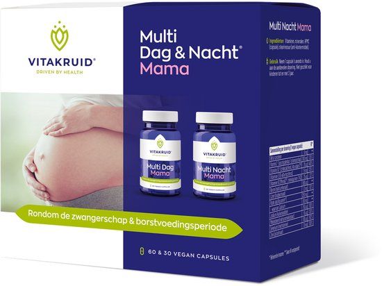 Vitakruid Multi Dag & Nacht Mama - 90 vegancapsules