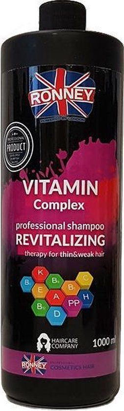 RONNEY Vitamin Complex Professional Shampoo Revitalizing rewitalizujący szampon do włosów z kompleksem witamin 1000ml