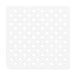 Gedy Biana, G-Maim antislip douche met zuignappen, 50 x 50 cm, hars badmat, wit