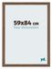 Your Decoration - Cadre photo 59x84 cm - MDF - Noyer foncé - Mura