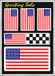 Quattroerre 703 Sporting Tabs USA vlaggen set