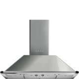 Smeg KTR110XE - Afzuigkap - Muurmontage - Roestvrijstaal - 554 m³/uur - A
