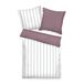 HERDING TOM TAILOR Beddengoed Classic Satin Stripes Cozy Mauve & Fresh Sage, 80 x 80 cm + 155 x 220 cm, 100% katoen/satijn