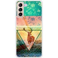 Samsung Bedrukt siliconen hoesje compatibel met Galaxy S21 Plus Cerf swag