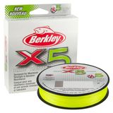 Berkley X5 Crystal gevlochten vislijn