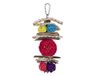 Nobby Cage Toy, speelgoed met gevlochten ballen 22 x 10 cm