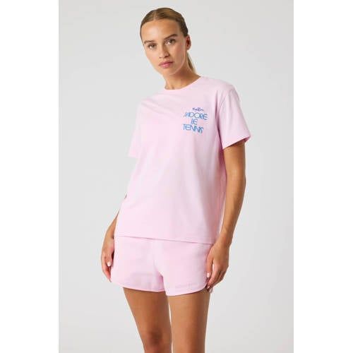 Björn Borg Borg Cotton T-shirt Roze