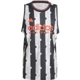 Adidas House Of Tiro Aop Mouwloos T-shirt Veelkleurig XL Man