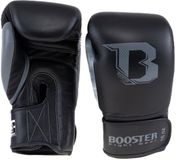 Booster Fight Gear Rapid Strike Bokshandschoenen Echt Leer Zwart/Grijs 14 oz