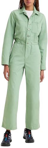 Levi's Iconische jumpsuit voor dames - Graniet groen - M