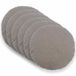 vidaXL - Kussensloop - 6 stuks - HEERLEN - Lichtgrijs - Ø 60 cm - Bouclé