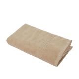 Douchehanddoek KASANOVA Douchehanddoek CM70X140 Popcorn Taupe Ruche