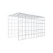 Gabiona Deutschland Anbaugabione Typ 4 100 cm x 60 cm x 50 cm (L x H x T), Maschenweite 10 cm x 10 cm, C-Ring