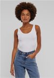 Urban Classics Organic Tank Bodysuit - M - Wit