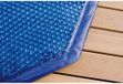 Ubbink Bubbelafdekking voor rechthoekig houten zwembad 200x350 - Blauw - 400 micron