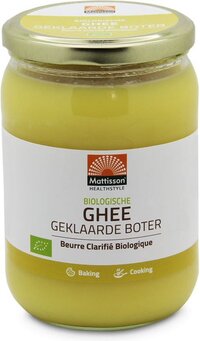 Mattisson Biologische Ghee - Geklaarde boter - 300g