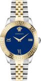 Versace VEVC00719 Dames Polshorloge Quartz Blauw Roestvrij Staal