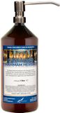 Claudius Cosmetics B.V. Hammam Herbal Hair Conditioner 1 liter met luxe RVS zilverkleurige pomp