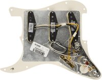 Fender Pre-Wired Strat Pickguard, Custom Shop Fat '50s SSS Tortoise Shell - Single-coil pickup for guitars