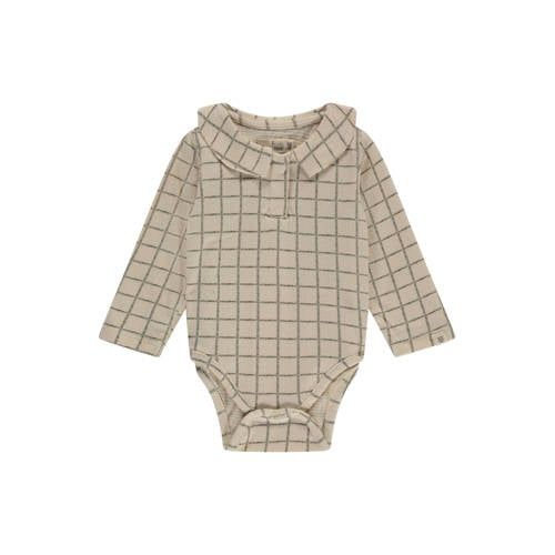 A Tiny Story romper ecru/zwart