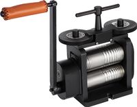 VEVOR Handmatige Rollenpers Combinatie, Walsprakt 130 mm, Handmatige Walsprakt Machine 65 mm