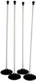 Aresson Sportpalen 123 Cm Rubber/kunststof Wit/zwart 12 Stuks