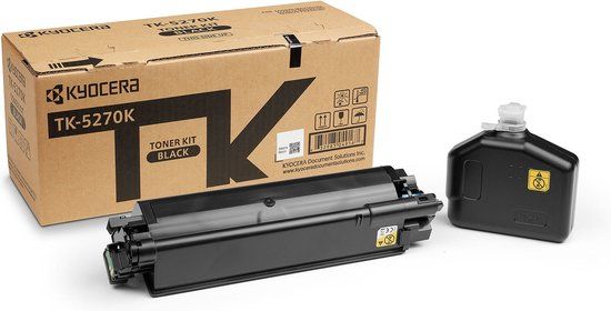 Kyocera TK-5270K Zwart - Originele Tonercartridge - 6000 Pagina's