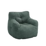 BAÏTA Luffy fauteuil groen corduroy schuim
